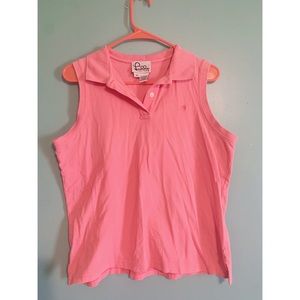 Lilly Pulitzer 🎀 Vintage/Pink/Sleeveless Top - XL